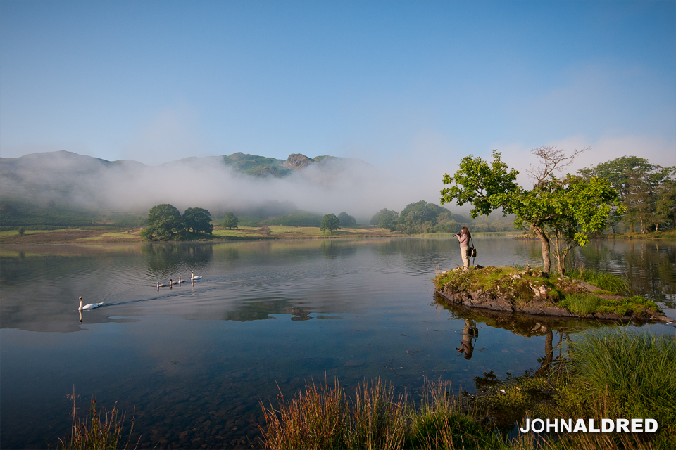 The lake district is stunning when the cloud is low