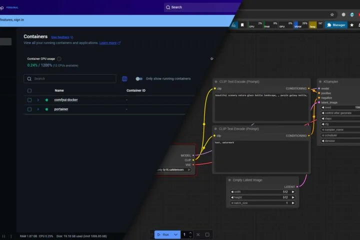 Running ComfyUI in a Docker Container on Windows or Linux
