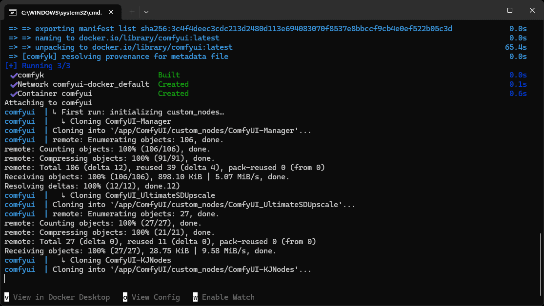 Running ComfyUI in Docker on Windows or Linux - John Aldred