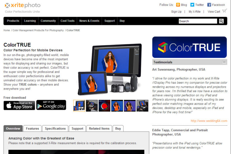X-Rite ColorTrue