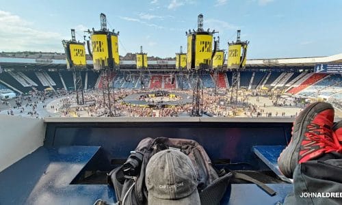 Metallica's M72 Tour Stage at Hampden Park