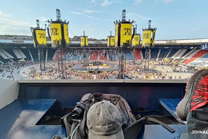 Metallica's M72 Tour Stage at Hampden Park